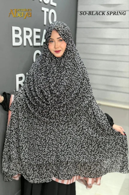 Side Open Hijab Ready to Wear Imported Georgette