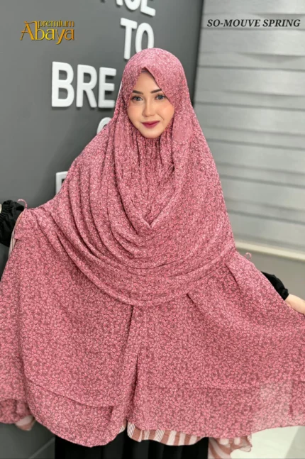 Side Open Hijab Ready to Wear Imported Georgette