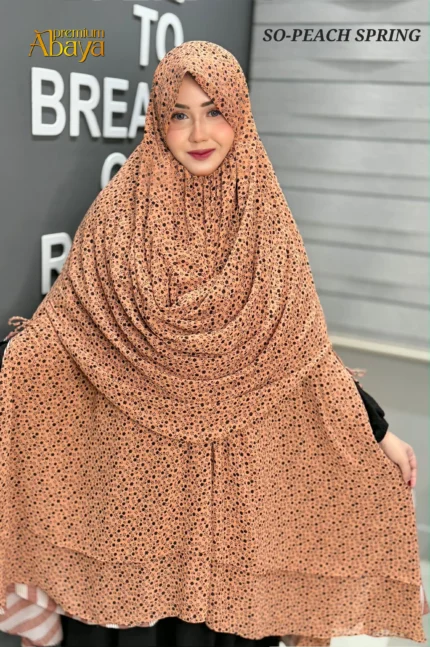 Side Open Hijab Ready to Wear Imported Georgette