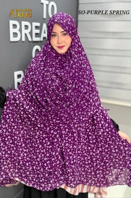 Side Open Hijab Ready to Wear Imported Georgette