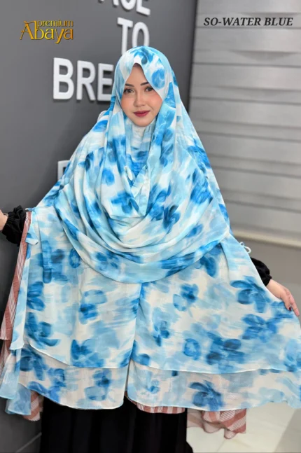Side Open Hijab Ready to Wear Imported Georgette